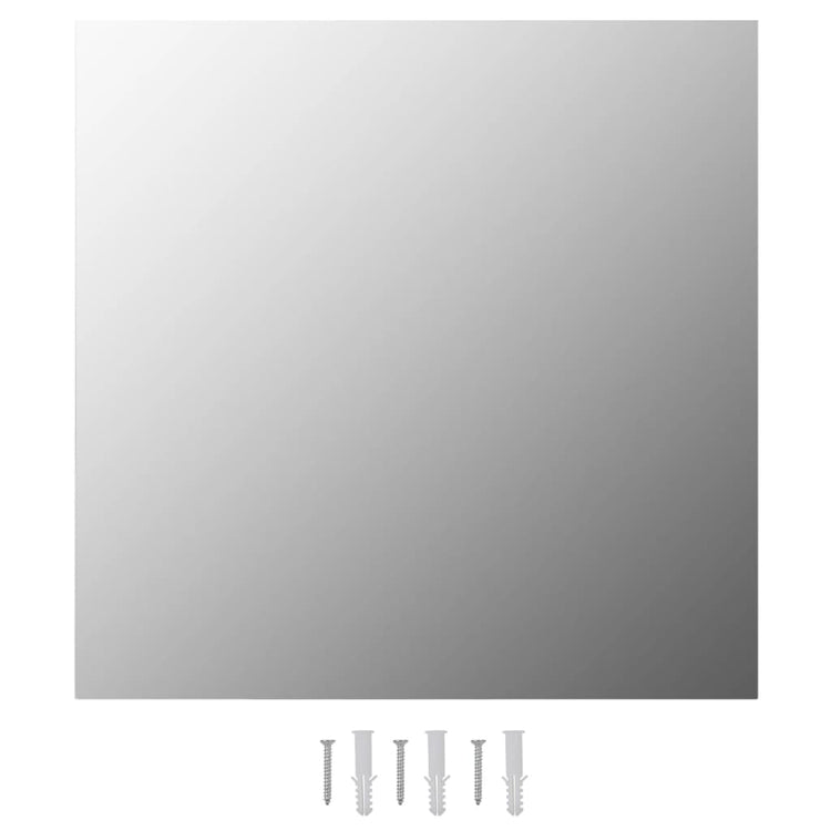 Vidaxl wandspiegels 2 st vierkant 60x60 cm glas