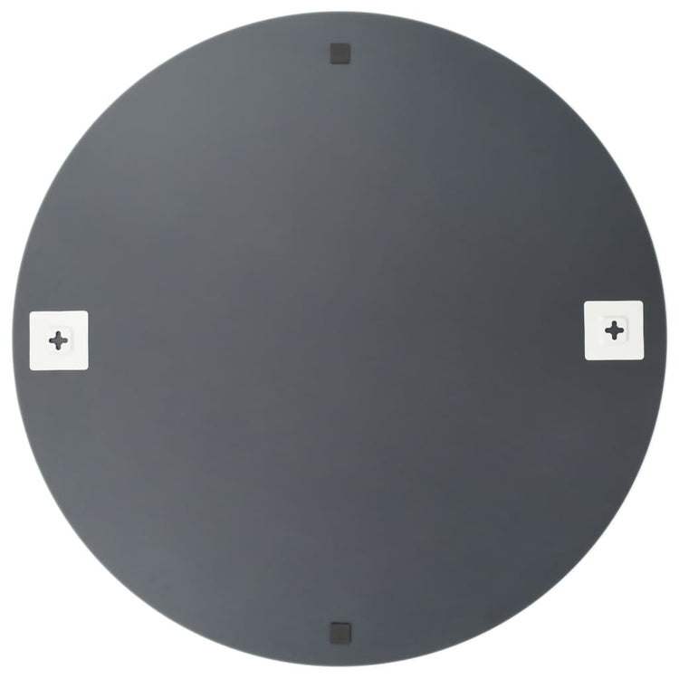 Vidaxl wandspiegels 2 st rond 60 cm glas