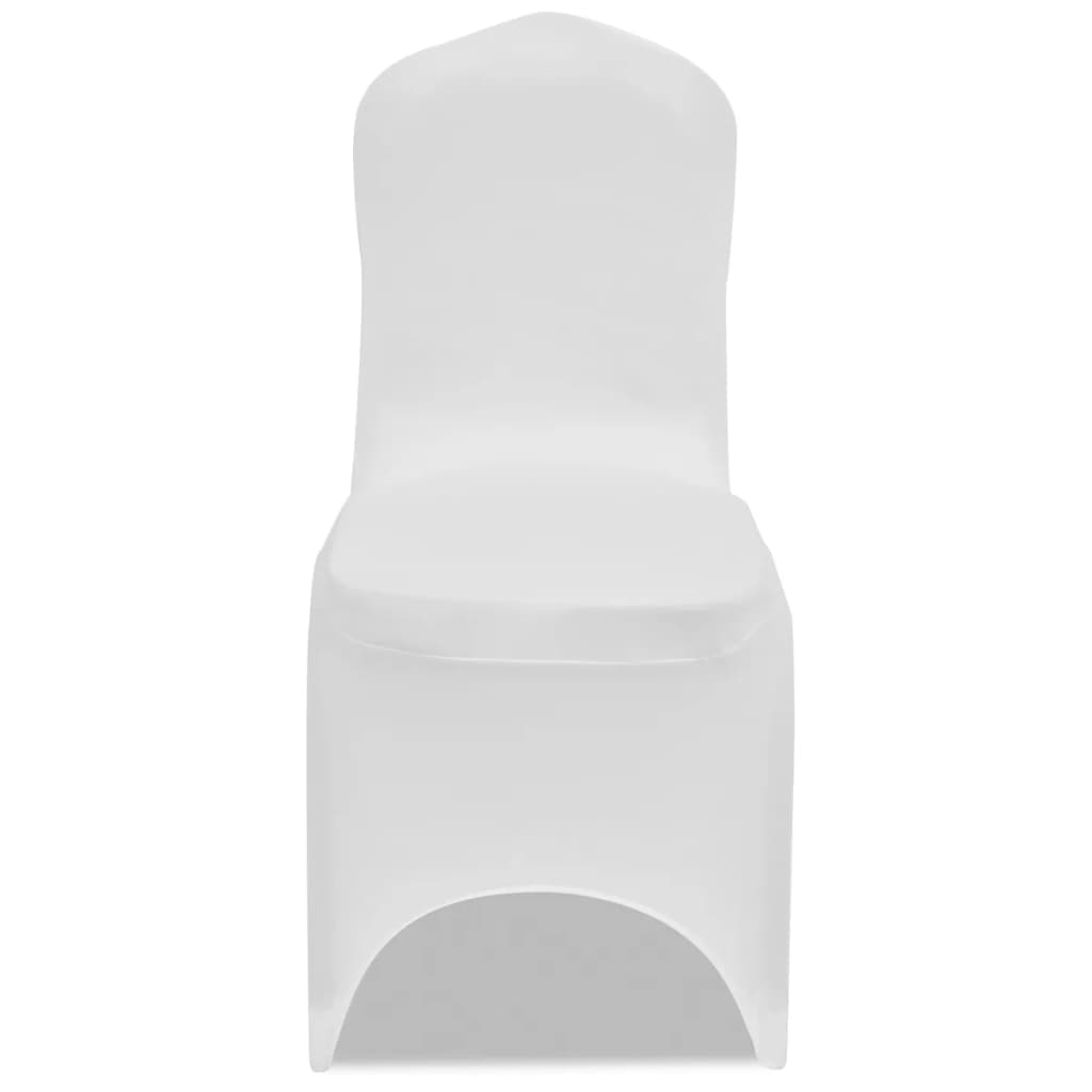 Vidaxl stoelhoezen stretch 18 st wit