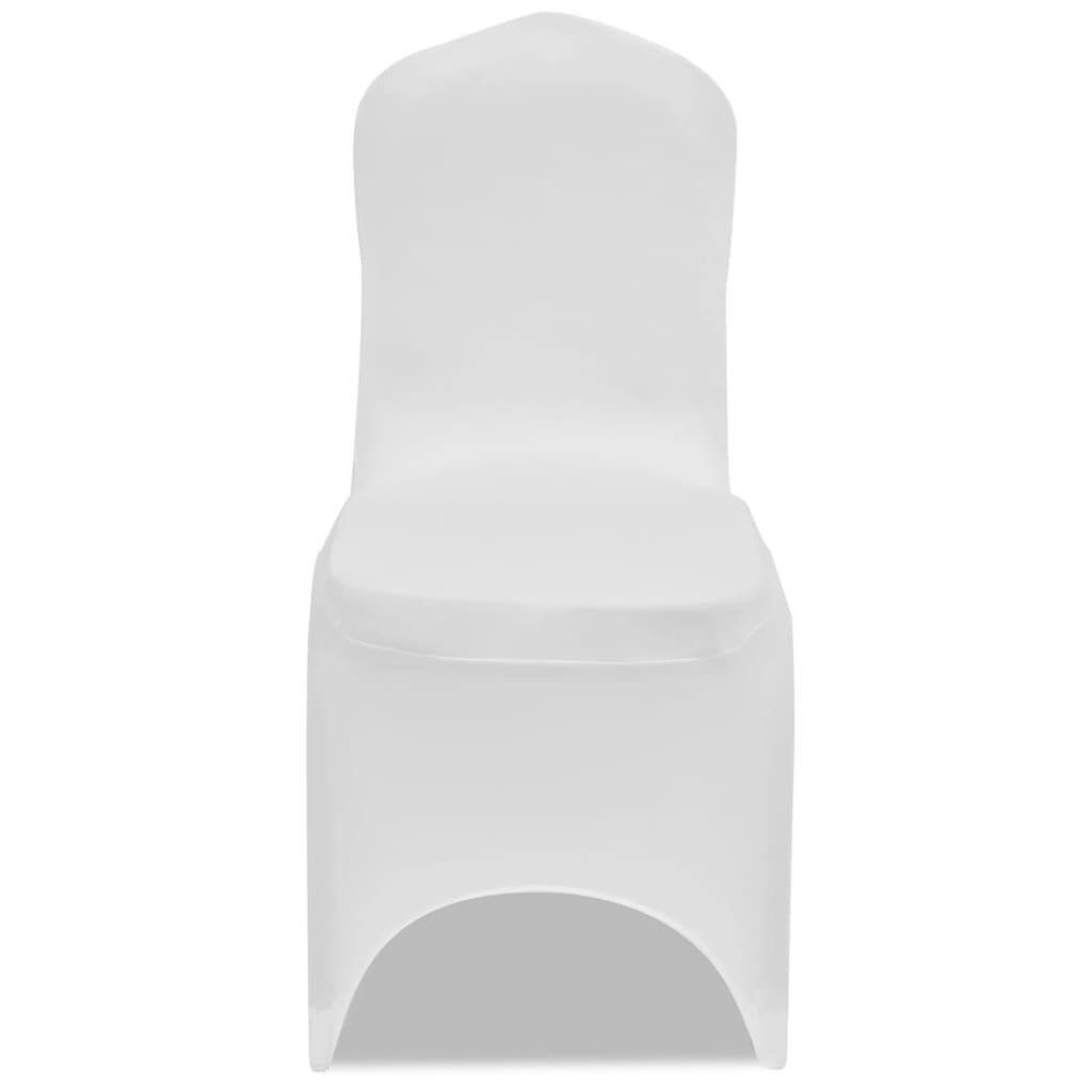 Vidaxl stoelhoezen stretch 30 st wit
