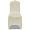 Vidaxl stoelhoezen stretch 18 st crème
