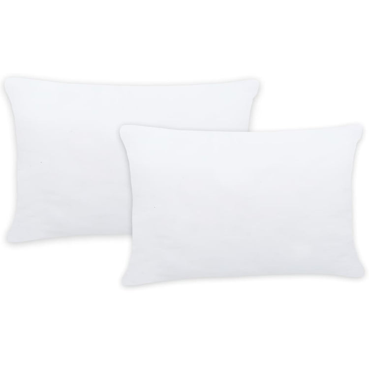 VidaXL Kussenvullingen 2 st 50x30 cm wit