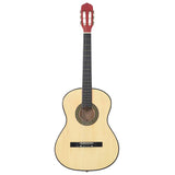 Vidaxl gitaar klassiek beginner 4 4 39 lindenhout - afbeelding 3