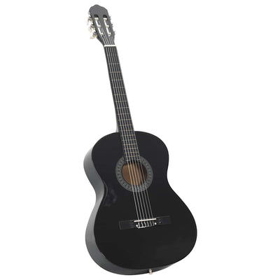Vidaxl 12-delige gitaarset klassiek beginner 4 4 39 zwart
