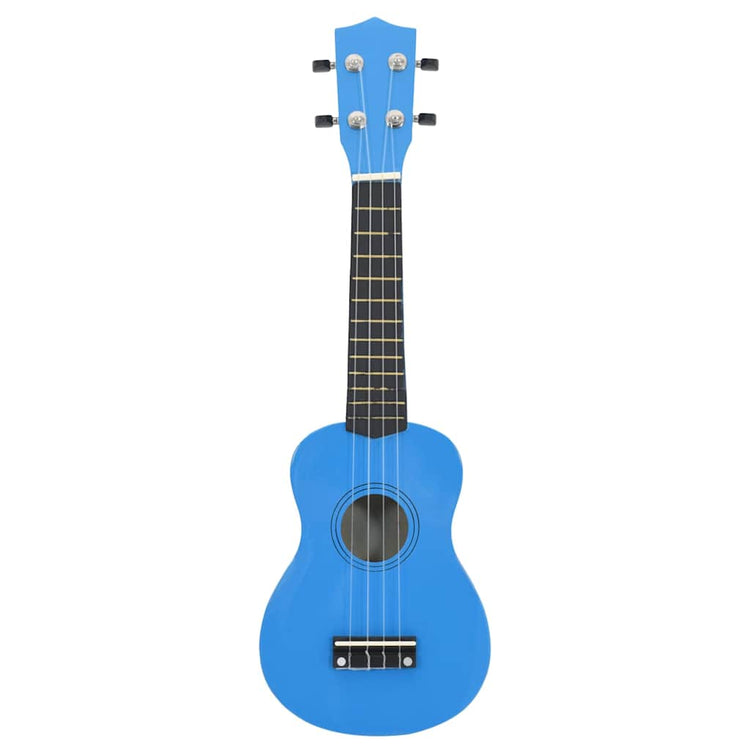 Vidaxl ukuleleset met tas voor kinderen sopraan 21'' blauw