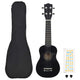 Vidaxl ukuleleset met tas voor kinderen sopraan 23'' zwart