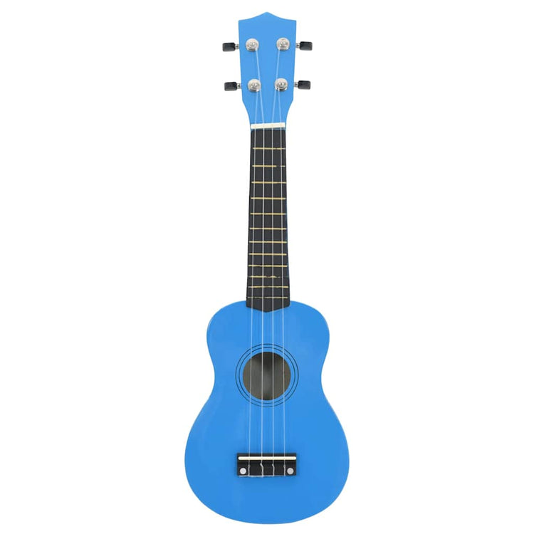 Vidaxl ukuleleset met tas voor kinderen sopraan 23'' blauw