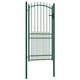 Vidaxl hekpoort emmen met stalen pinnen 104x147 cm groen