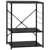 Vidaxl magnetronkast 60x39,6x79,5 cm bewerkt hout zwart - afbeelding 2