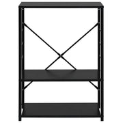 Vidaxl magnetronkast 60x39,6x79,5 cm bewerkt hout zwart - afbeelding 3
