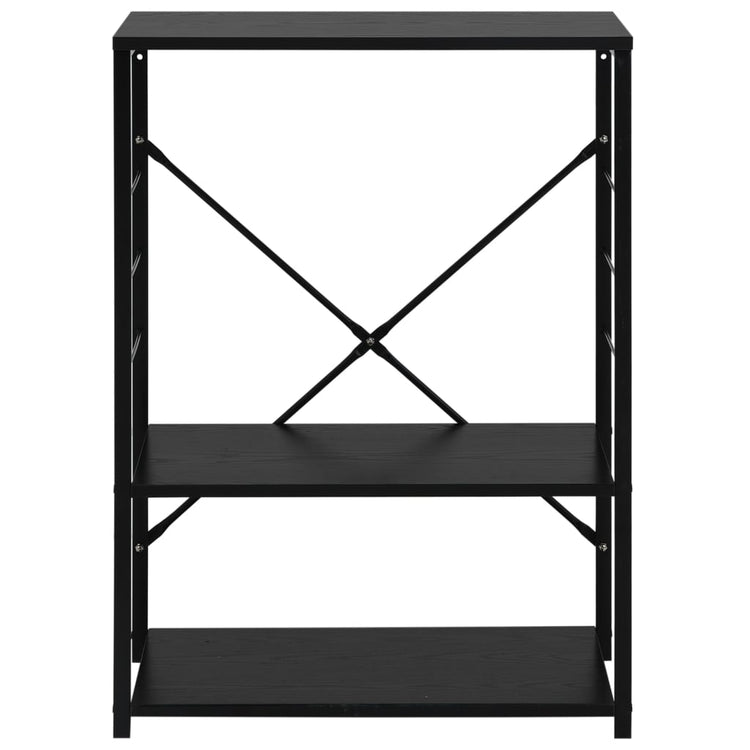Vidaxl magnetronkast 60x39,6x79,5 cm bewerkt hout zwart