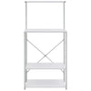 Vidaxl magnetronkast 60x39,6x123 cm bewerkt hout wit