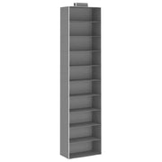 Vidaxl kledingorganisers hangend 2 st met 10 schappen stof - afbeelding 2