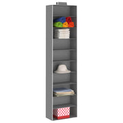 Vidaxl kledingorganisers hangend 2 st met 10 schappen stof - afbeelding 3