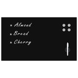 Vidaxl magneetbord wandmontage 120x60 cm glas - afbeelding 2