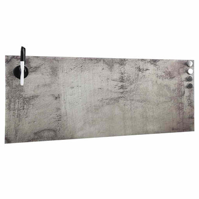 Vidaxl magneetbord wandmontage 60x20 cm glas
