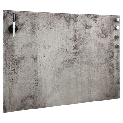 Vidaxl magneetbord wandmontage 60x40 cm glas
