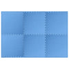 Vidaxl vloermatten 6 st 2,16 ㎡ eva-schuim blauw