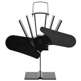 Vidaxl kachelventilator met 2 vinnen zwart - afbeelding 3