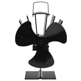 Vidaxl kachelventilator met 3 vinnen zwart - afbeelding 3