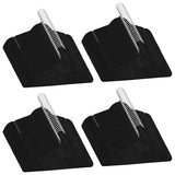 Vidaxl 100-delige kledinghangerset anti-slip fluweel zwart - afbeelding 2