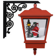 Vidaxl kerstwandlamp met led-lampjes en kerstman 40x27x45 cm rood - afbeelding 3