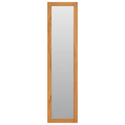 Vidaxl wandspiegel met schappen 30x30x120 cm massief teakhout - afbeelding 2