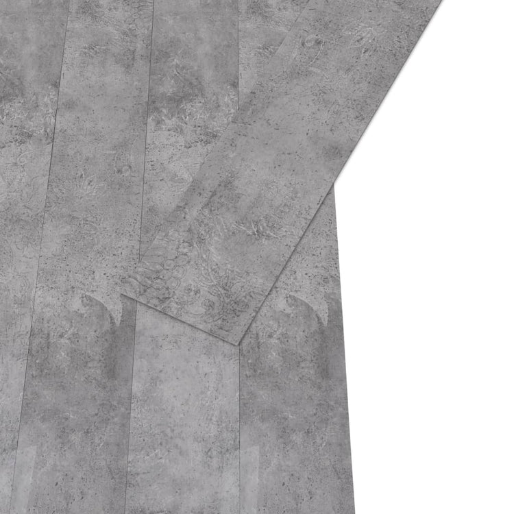 VidaXL Vloerplanken niet-zelfklevend 4,46 m² 3 mm PVC cementbruin
