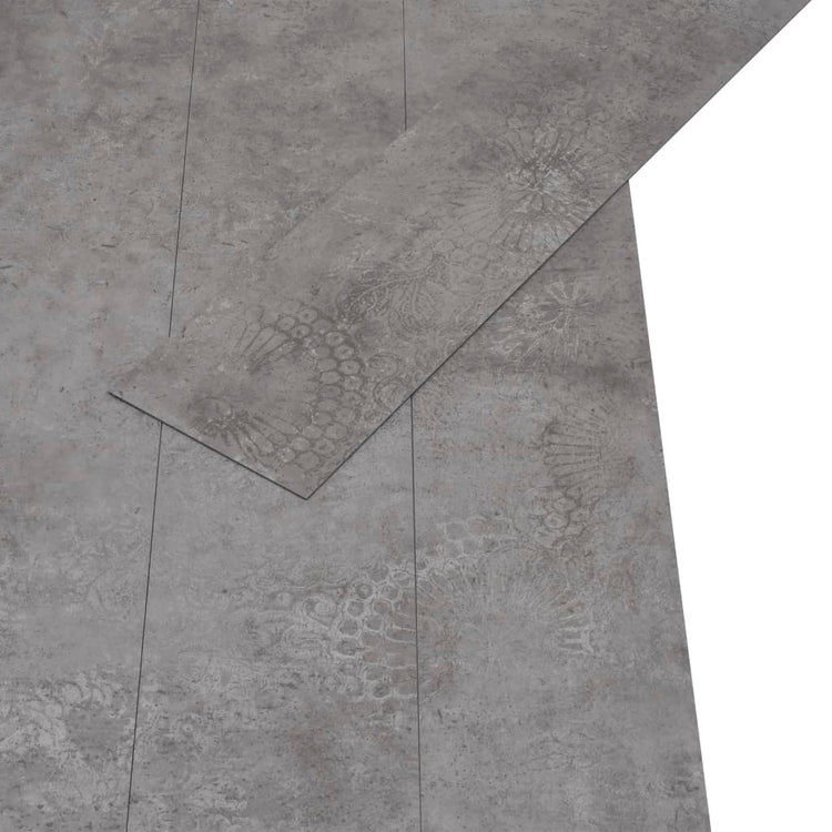 Vidaxl vloerplanken zelfklevend 5,02 m² 2 mm pvc betongrijs