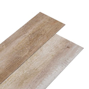 Vidaxl vloerplanken niet-zelfklevend 5,26 m² 2 mm pvc woodwash - afbeelding 2