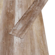 Vidaxl vloerplanken niet-zelfklevend 5,26 m² 2 mm pvc woodwash - afbeelding 3