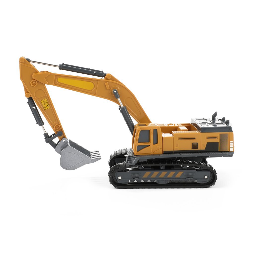 Toi-toys graafmachine metal junior 1:55 staal geel zwart