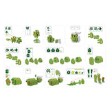 Toi-toys knutselpuzzel tricera junior 25,8 cm groen 59-delig - afbeelding 5