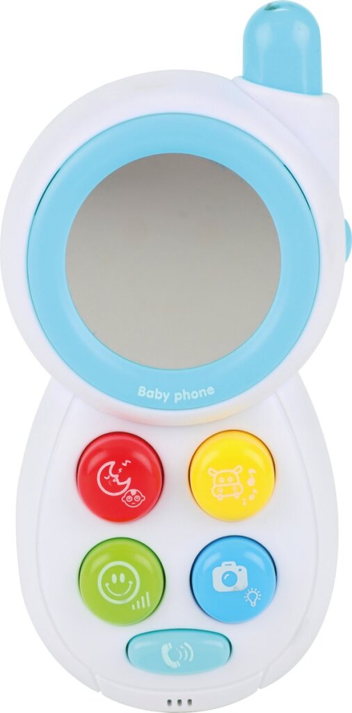 Toi-toys little stars babytelefoon junior 13cm wit