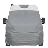 Proplus raamafdekking voor fiat ducato vanaf 06-2006 – voorruit- en zijraambescherming voor camper – inclusief bevestigingsstrips – grijs - afbeelding 2