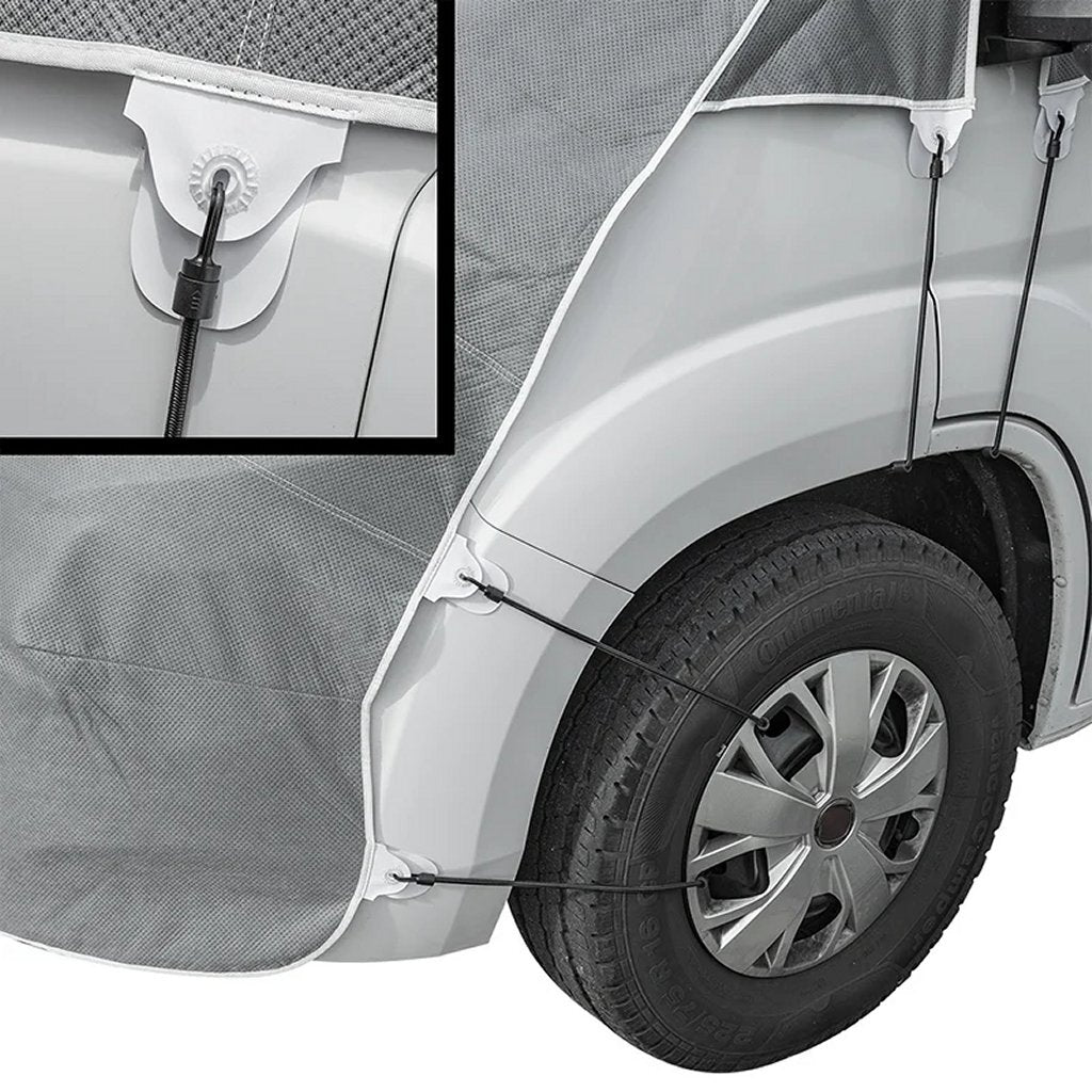 Proplus raamafdekking nonwoven voor fiat ducato x250 x290 grijs