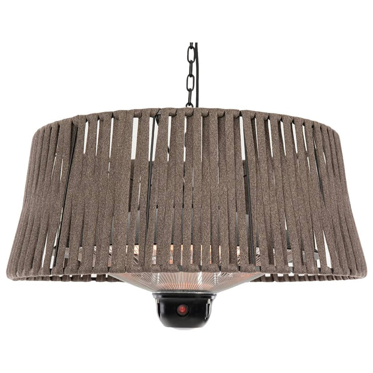 Sunred hangende verwarmer artix corda 1800 w halogeen bruin