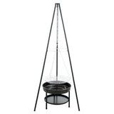 Redfire tuinbarbecue met driepoot en vuurschaal 50 cm zwart - afbeelding 2