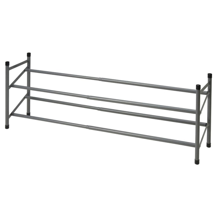 Storage solutions schoenenrek met 2 lagen (61,5-115)x23x38 cm