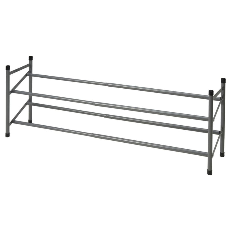 Storage solutions schoenenrek met 2 lagen (61,5-115)x23x38 cm