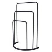 Bathroom Solutions Bathroom Solutions Handdoekenrek staand 49,5x75 cm metaal zwart - afbeelding 2