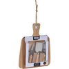 Excellent houseware bistro bamboe kaasplank set 4-delig