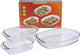 Excellent houseware ovenschaal set glas 3 stuks