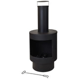 ProGarden ProGarden Haard met schoorsteen 112 cm metaal - afbeelding 1