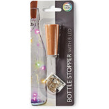 S.i.a. flessenstop lichtsnoer met 8 multicolor led lampjes ip44 - afbeelding 1