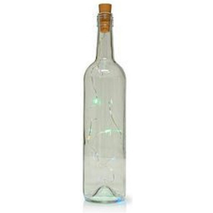 S.i.a. flessenstop lichtsnoer met 8 multicolor led lampjes ip44