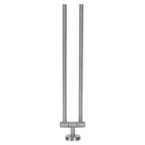 Bathroom Solutions Bathroom Solutions Handdoekenstang dubbel 50 cm roestvrij staal - afbeelding 1