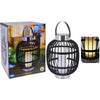 Pro garden solar led lamp zwart