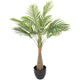 Overige merken kunstplant palm 20x80 cm groen