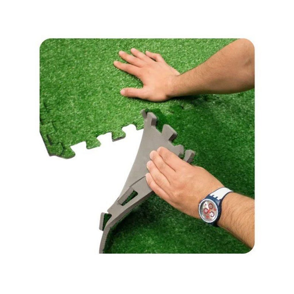 Zwembadtegels grasprint, 40x40cm (6 stuks)